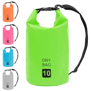 Nepromokavý vak zelený 10 l PVC - obrázek 9