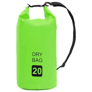 Nepromokavý vak zelený 20 l PVC - obrázek 1