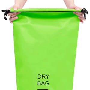 Nepromokavý vak zelený 20 l PVC - obrázek 2