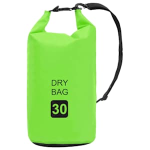 vidaXL kuivkott roheline 30 l PVC