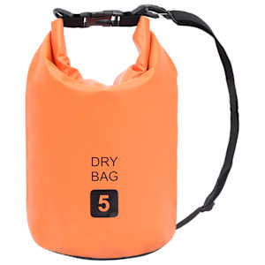 Nepromokavý vak oranžový 5 l PVC - obrázek 1