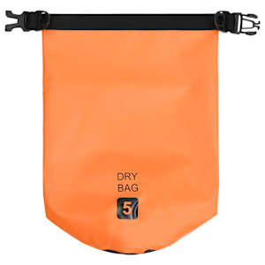 Nepromokavý vak oranžový 5 l PVC - obrázek 3