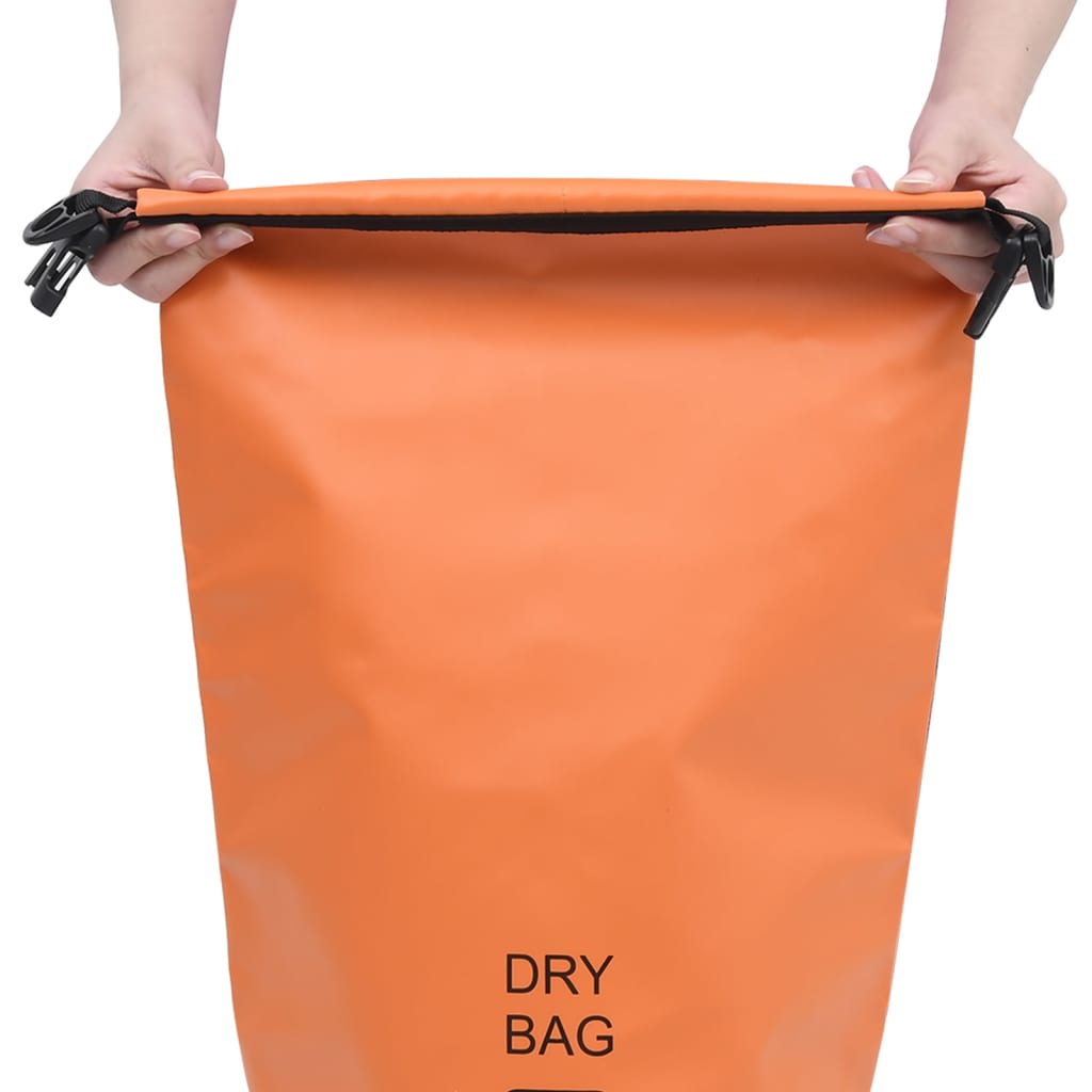 

vidaXL Drybag 10 L PVC oranje