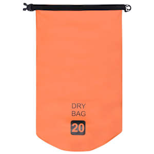 Nepromokavý vak oranžový 20 l PVC - obrázek 3