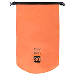 Nepromokavý vak oranžový 30 l PVC - obrázek 3