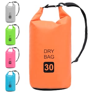 Nepromokavý vak oranžový 30 l PVC - obrázek 9