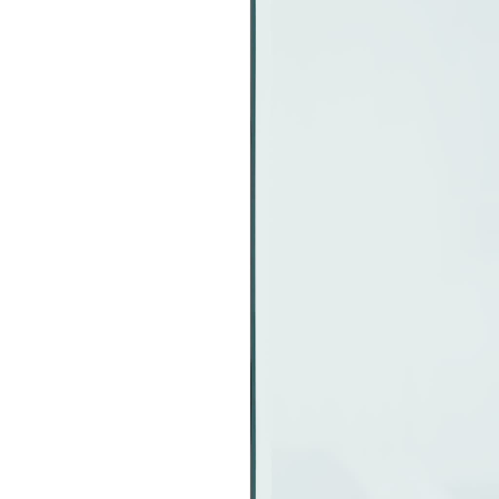Téglalap alakú kandalló-üveglap 120 x 50 cm 