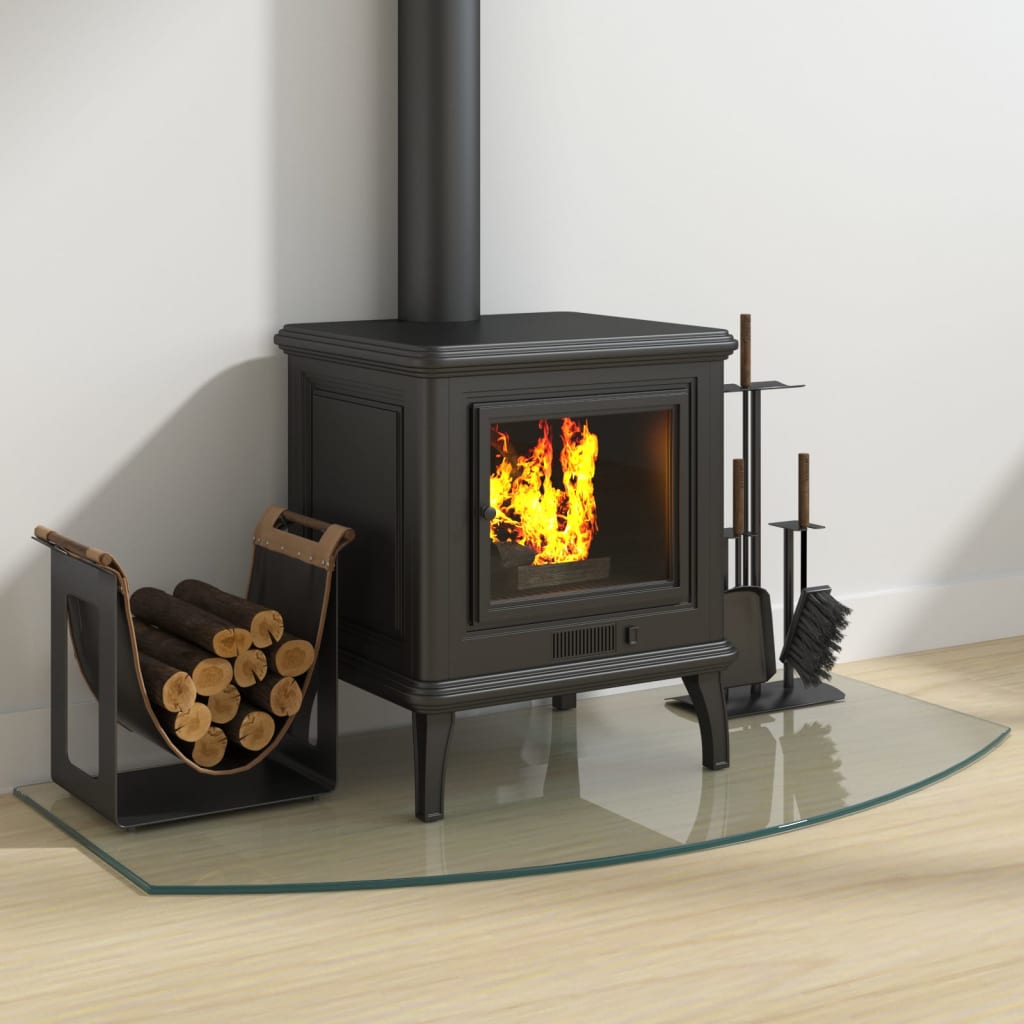 vidaXL Glasplaat openhaard 100x50 cm afbeelding