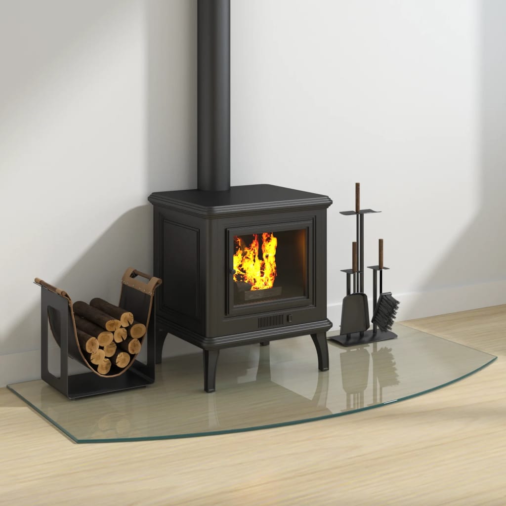 vidaXL Glasplaat openhaard 120x60 cm afbeelding