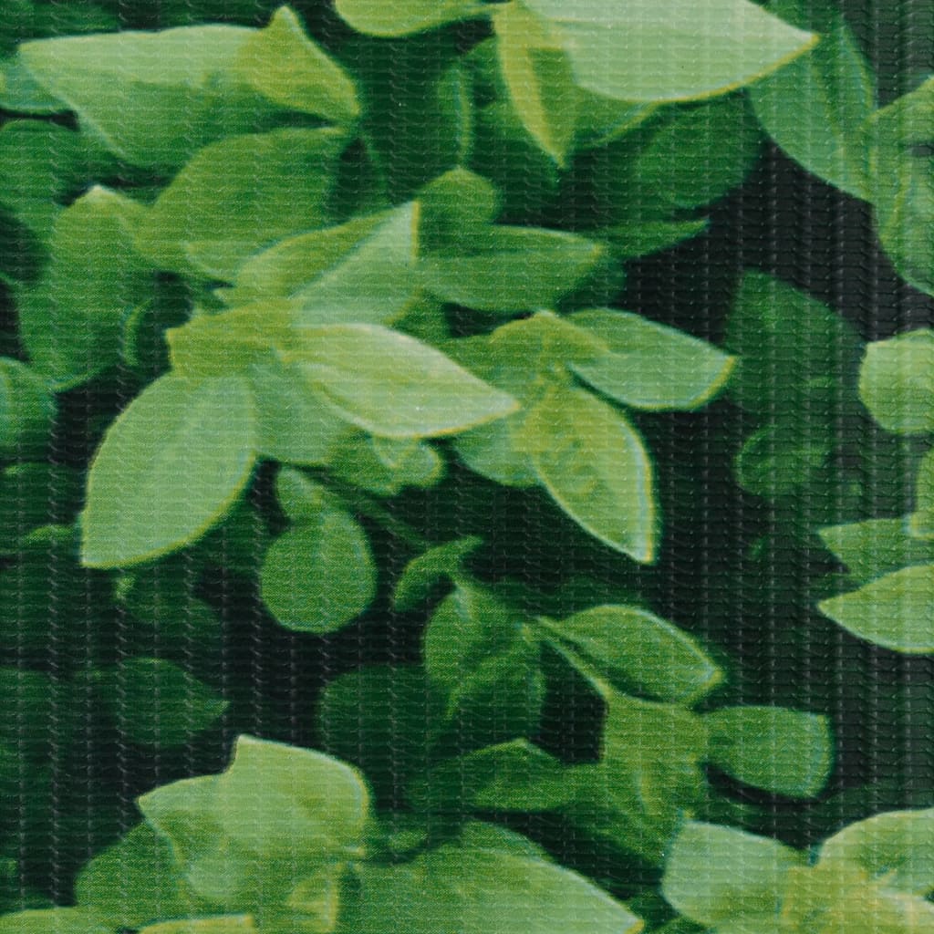  Záhradné tieniace fólie 4 ks, PVC 35x0,19 m, zelené