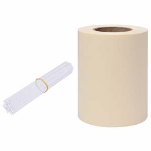 Zahradní stínící plotová fólie PVC 70 x 0,19 krémová - obrázek 2