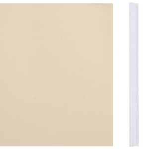 Zahradní stínící plotová fólie PVC 70 x 0,19 krémová - obrázek 8