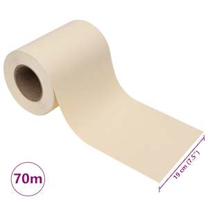 Zahradní stínící plotová fólie PVC 70 x 0,19 krémová - obrázek 11