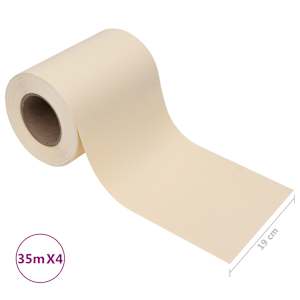 Stínící plotové fólie 4 ks PVC 35 x 0,19 m krémové - obrázek 10