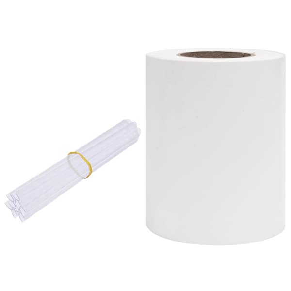 vidaXL privaatsusriba PVC 35 x 0,19 m valge