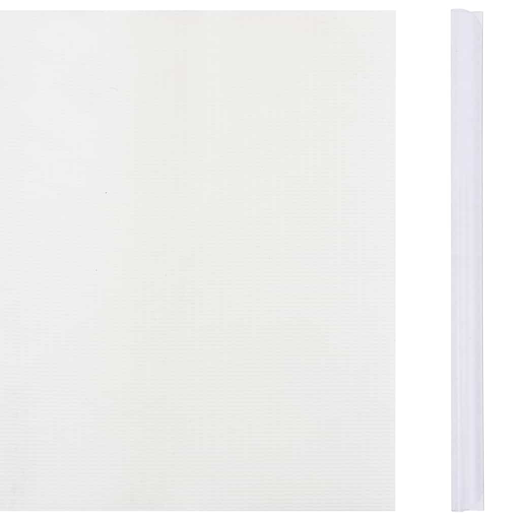 Thumbnail - vidaXL Garten-Sichtschutz PVC 35x0,19 m Weiß