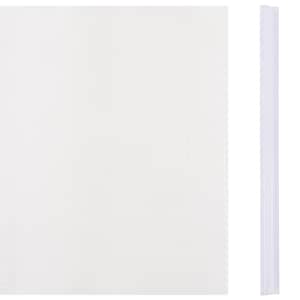Zahradní stínící plotová fólie PVC 70 x 0,19 bílá - obrázek 3