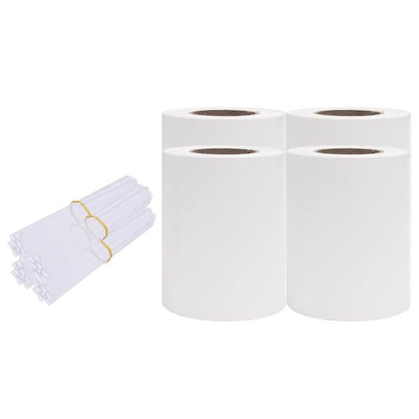 vidaXL privaatsusribad PVC 140 x 0,19 m valged