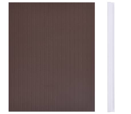 vidaXL ガーデンプライバシースクリーン PVC製 35 x 0.19 m ブラウン