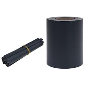 vidaXL privaatsusriba PVC 35 x 0,19 m matt tumehall