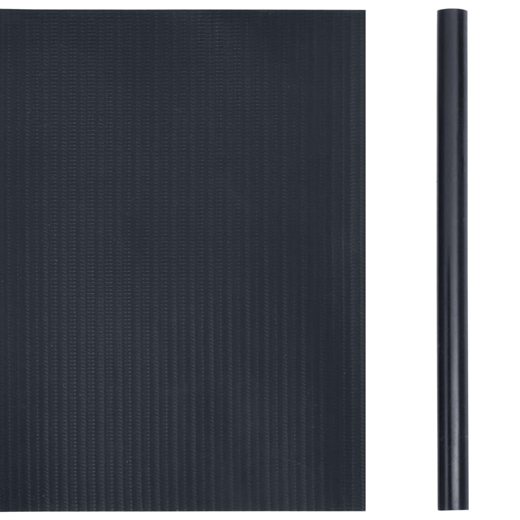 vidaXL Záhradná tieniaca fólia, PVC 35x0,19 m, matná tmavosivá