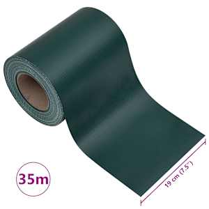 Stínící plotové fólie 4 ks PVC 35 x 0,19 m matově zelené - obrázek 11