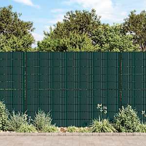 Stínící plotové fólie 4 ks PVC 35 x 0,19 m matově zelené - obrázek 1