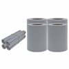 vidaXL privaatsusribad PVC 140 x 0,19 m matt helehall