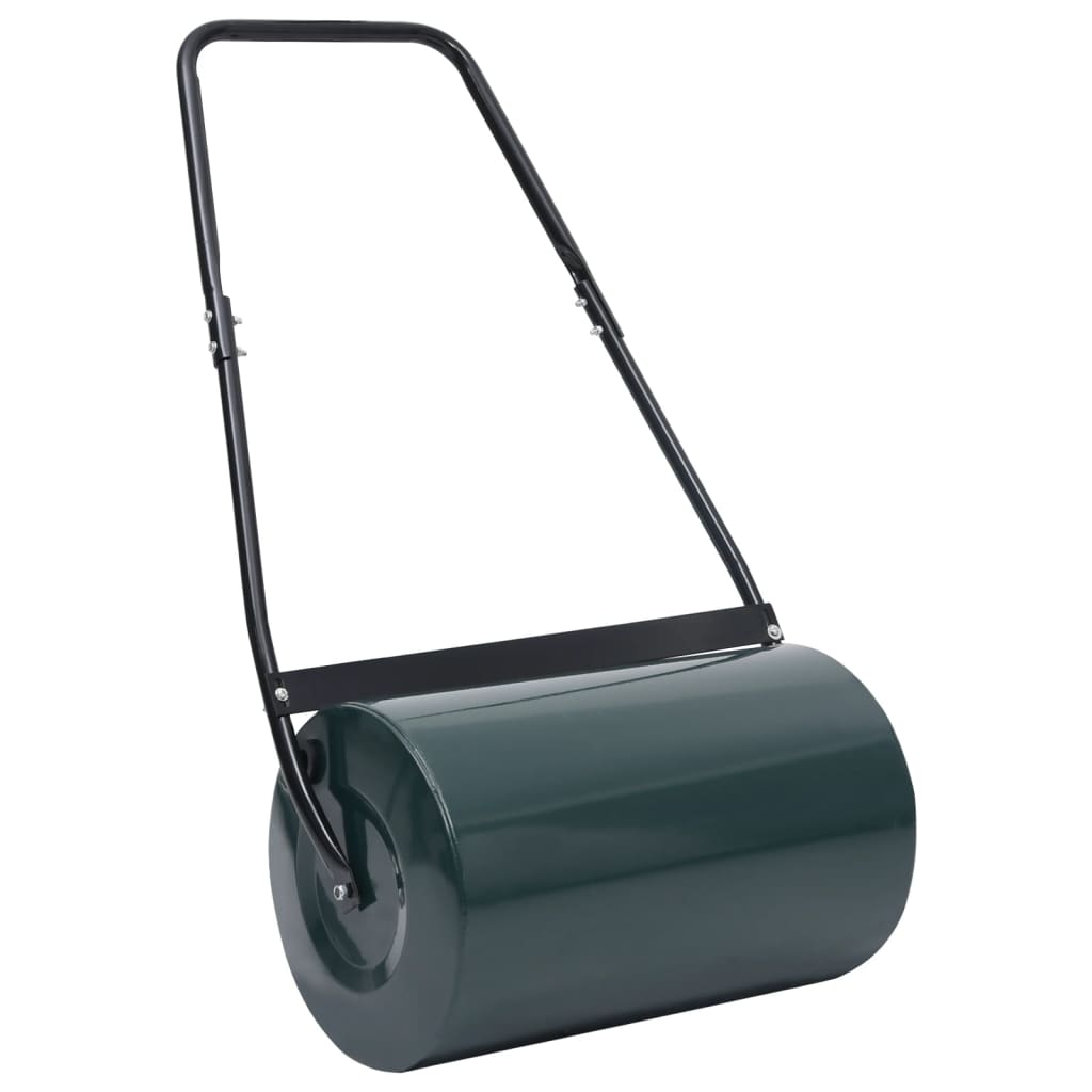 vidaXL Valec na trávu zeleno-čierny 63 cm 50 l