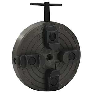 vidaXL 4 haaratsiga puiduhoidik M18 &uuml;hendus, teras, must 150 x 63 mm