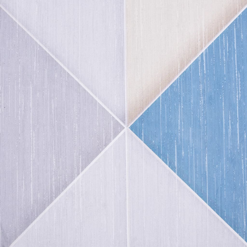 vidaXL gulvtæppe med tryk 140x200 cm stof flerfarvet