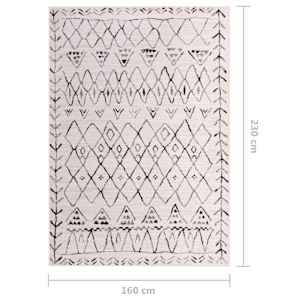 Koberec s potiskem vícebarevný 160 x 230 cm textil - obrázek 5