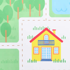 vidaXL Tepih s uzorkom raznobojni 80 x 150 cm od tkanine