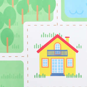 vidaXL Tappeto Stampato Multicolore 160x230 cm in Tessuto