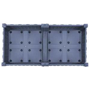 Vyvýšený záhon 80 x 40 x 23 cm polypropylen - obrázek 5