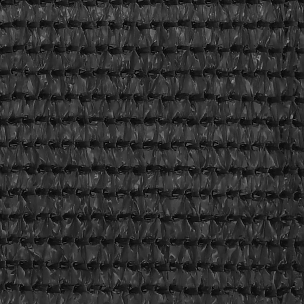 Covor pentru cort, antracit, 250×250 cm, HDPE