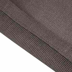Koberec do stanu 250 x 250 cm antracitový HDPE - obrázek 5