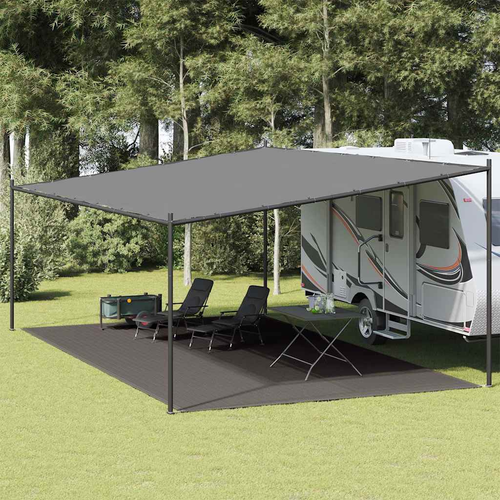 vidaXL Teltteppe 400x700 cm antrasitt