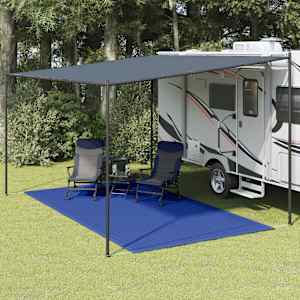 Preproga za šotor 250x350 cm modra