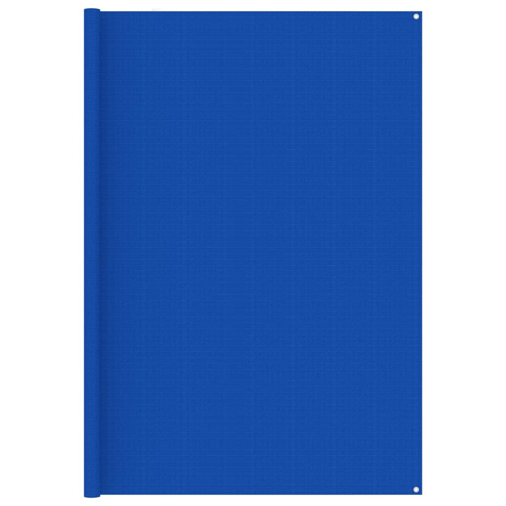vidaXL telttæppe 250x600 cm HDPE blå