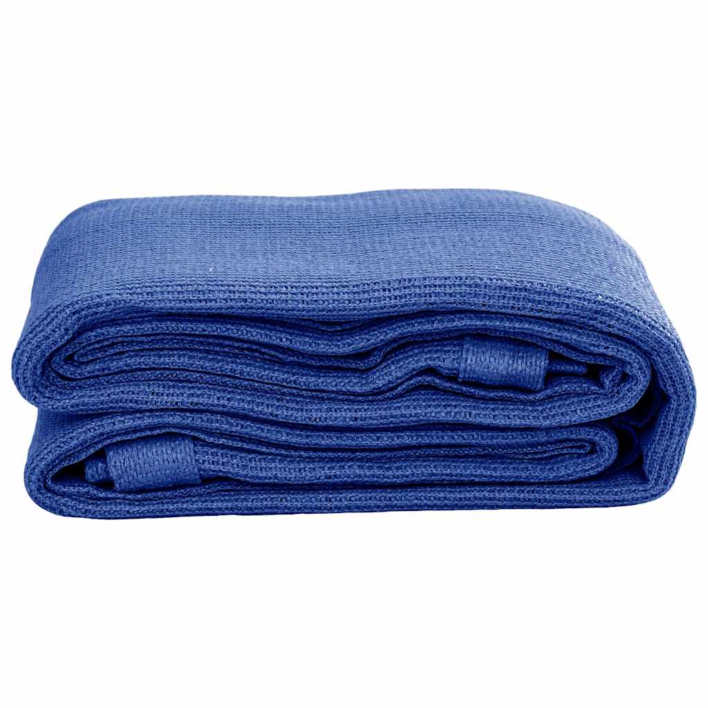 vidaXL Tenttapijt 400x700 cm HDPE blauw afbeelding