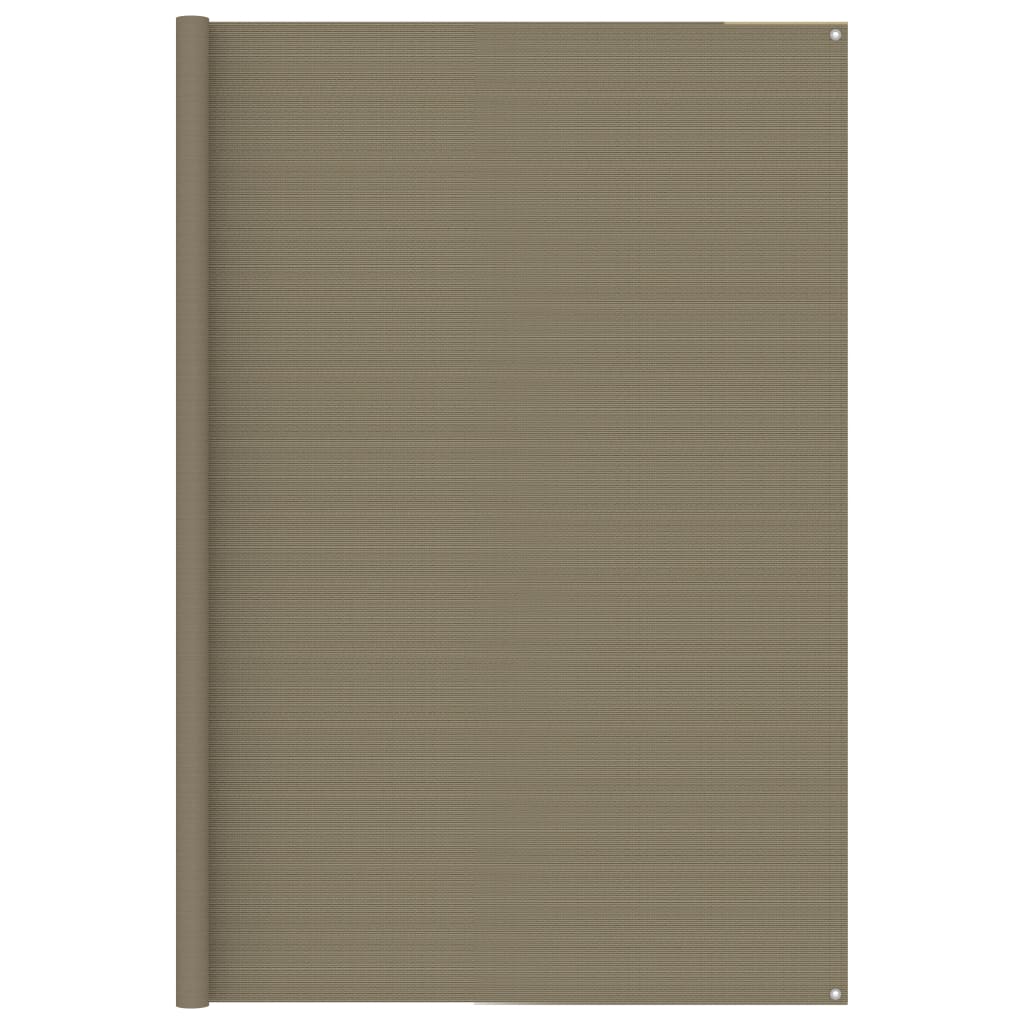 vidaXL Zeltteppich 250x200 cm Taupe