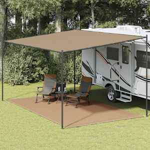 Preproga za šotor 300x600 cm taupe