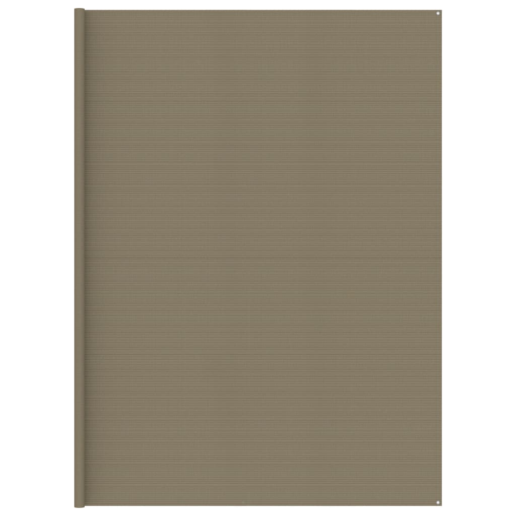 Zeltteppich Taupe 400x800 cm HDPE