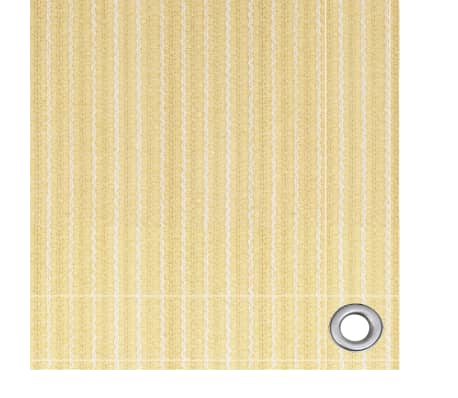 vidaXL Palapinės kilimėlis, smėlio spalvos, 200x400cm