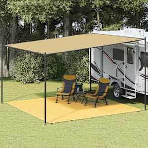 Preproga za šotor 400x400 cm bež