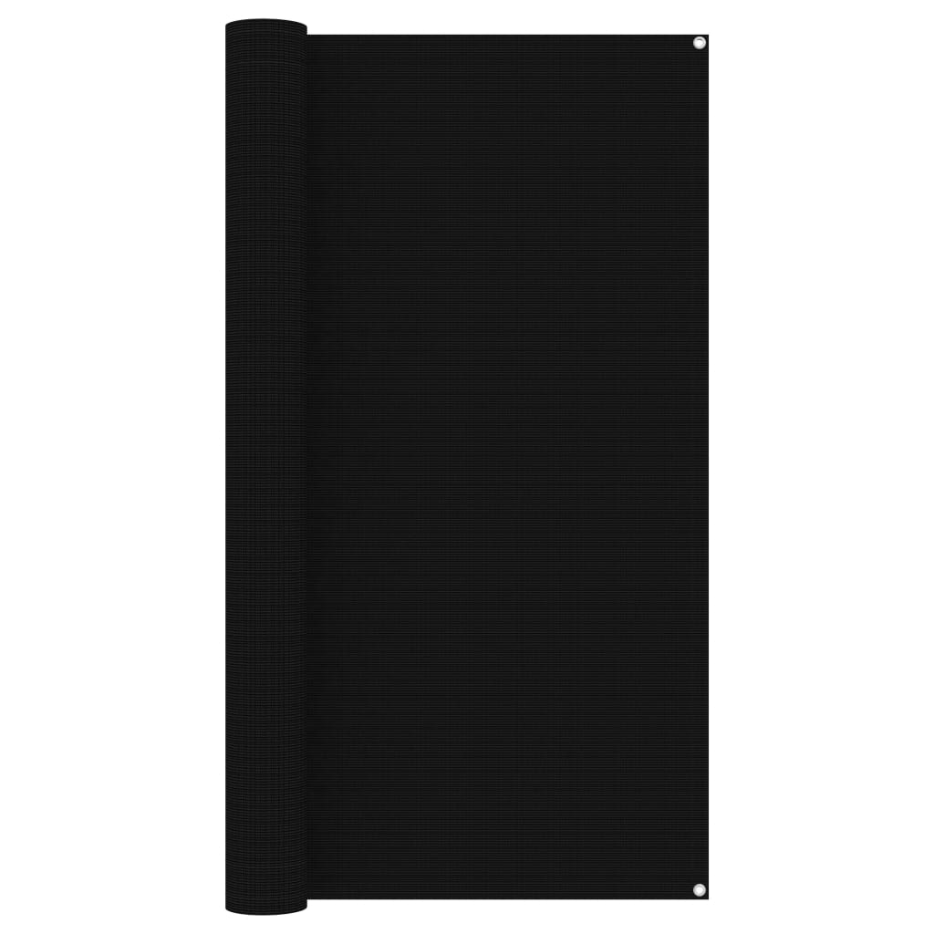vidaXL Covor pentru cort, negru, 200x300 cm