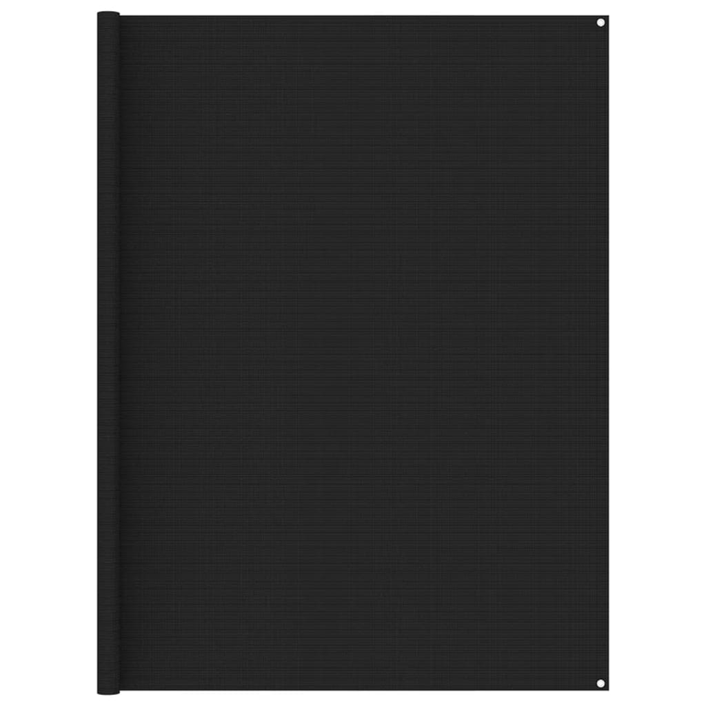 vidaXL Covor pentru cort, negru, 250×350 cm vidaxl.ro