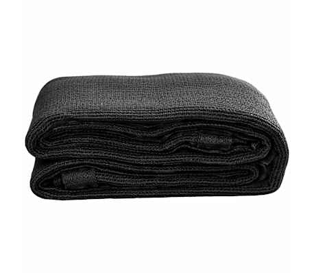 vidaXL Zeltteppich 250x350 cm Schwarz