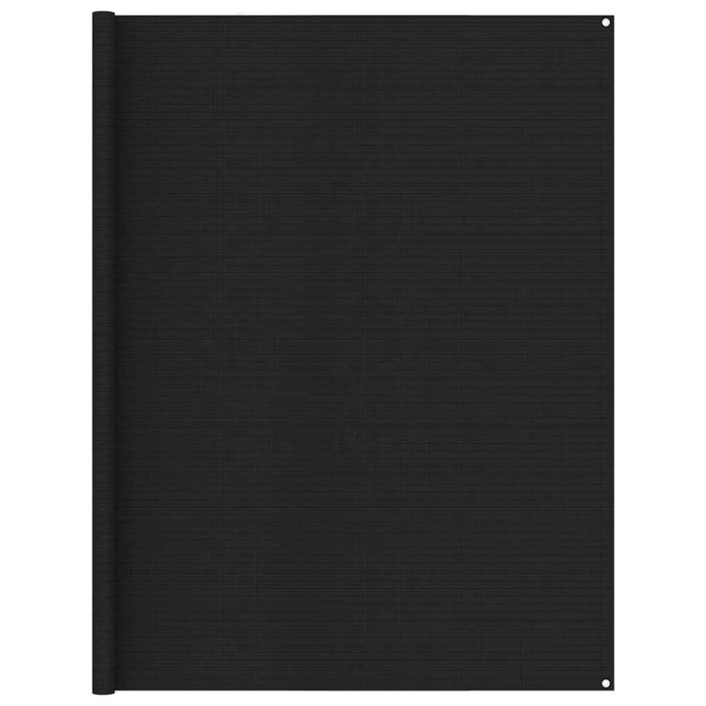 vidaXL Covor pentru cort, negru, 250x600 cm  